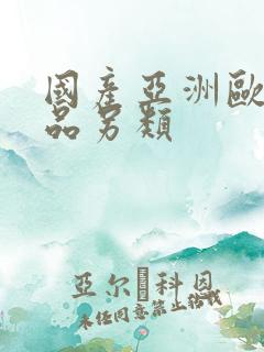 国产亚洲欧美精品另类