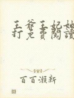 王爷王妃她很能打免费阅读