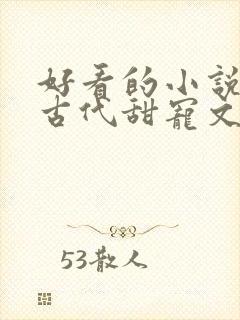 好看的小说言情古代甜宠文