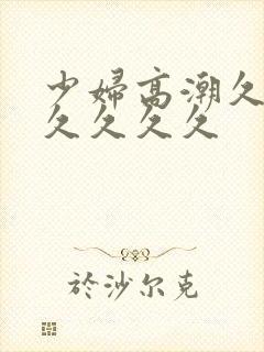 少妇高潮久久久久久久久