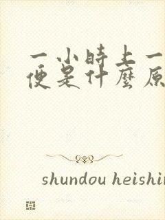 一小时上一次小便是什么原因