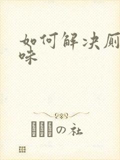 如何解决厕所反味