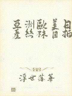 亚洲欧美日韩国产丝袜自拍黄