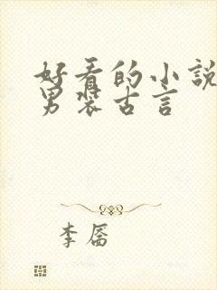 好看的小说女扮男装古言