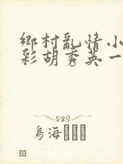 乡村乱情小雷小彩胡秀英一