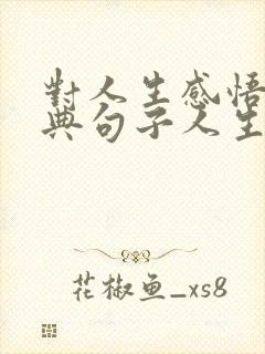 对人生感悟的经典句子人生感悟短句