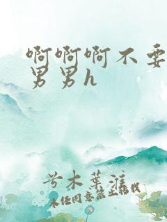 啊啊啊不要了高男男h