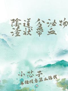 阴道分泌物豆腐渣状带血