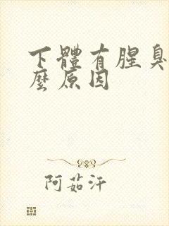 下体有腥臭味什么原因