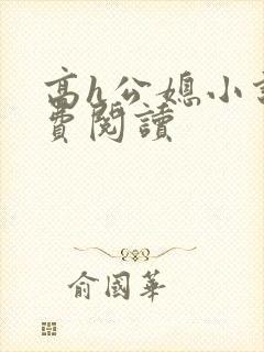 高h公媳小说免费阅读