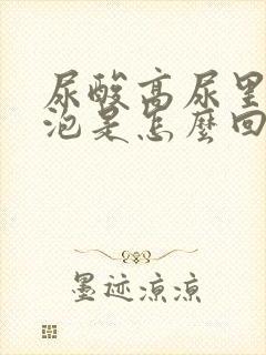 尿酸高尿里有泡泡是怎么回事