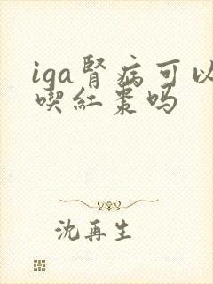 iga肾病可以吃红枣吗