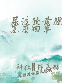 尿液发黄腥臭是怎么回事