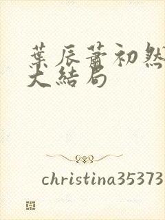 叶辰萧初然完结大结局