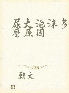 尿大泡沫多是什么原因