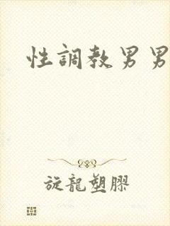 性调教男男小说