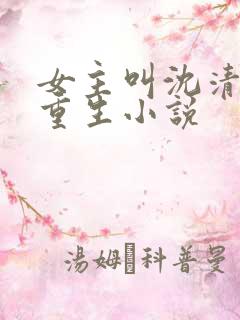 女主叫沈清月的重生小说