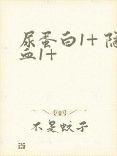 尿蛋白1+ 隐血1+