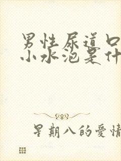 男性尿道口上的小水泡是什么