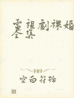 电视剧裸婚时代全集