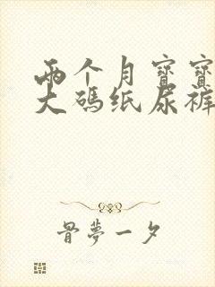 两个月宝宝穿多大码纸尿裤