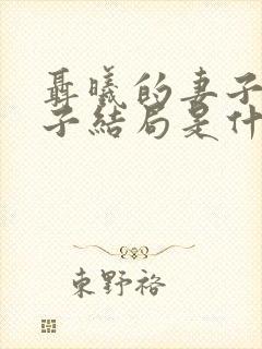 聂曦的妻子和孩子结局是什么样的