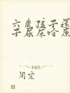 六岁孩子还尿裤子尿床啥原因