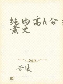 纯肉高h公交车黄文