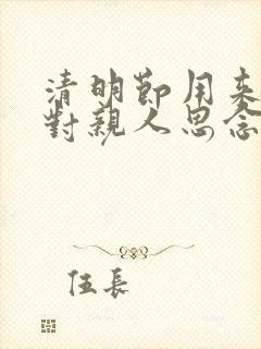 清明节用来表达对亲人思念的诗句