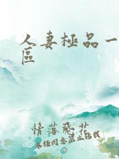 人妻极品一区二区