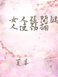 女人张开腿让男人使劲捅