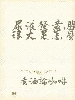 尿液发黄,腥味很大是怎么回事