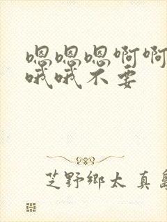 嗯嗯嗯啊啊啊哦哦哦不要