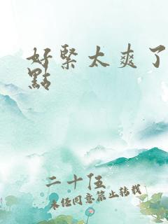 好紧太爽了再快点