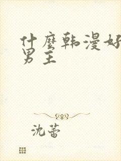 什么韩漫好看双男主