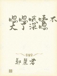 嗯嗯哦唔不要太大了深嗯