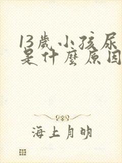 13岁小孩尿床是什么原因