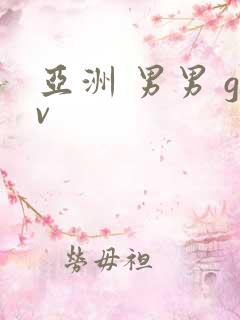 亚洲 男男 gv
