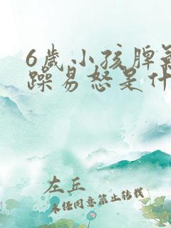 6岁小孩脾气暴躁易怒是什么原因