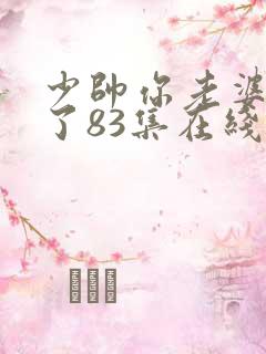 少帅你老婆又跑了83集在线观看