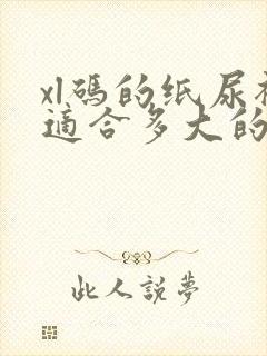 xl码的纸尿裤适合多大的宝宝穿