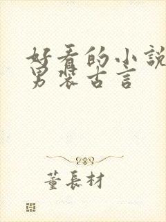 好看的小说女扮男装古言