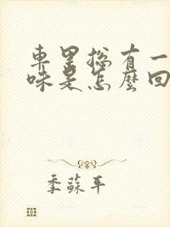 车里总有一股臭味是怎么回事