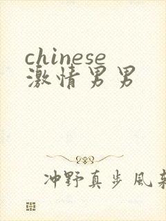 chinese激情男男