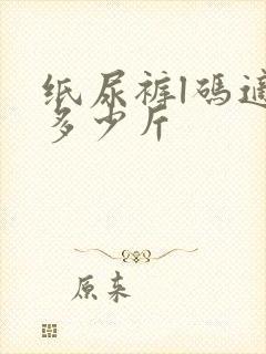 纸尿裤l码适合多少斤