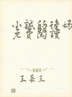 小诚的后妈小说免费阅读