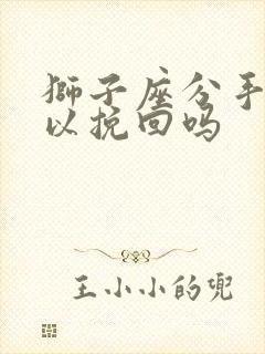 狮子座分手了可以挽回吗