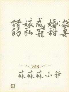 错嫁成婚:总裁的私宠甜妻 短剧