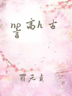 np 高h 古言