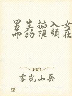 男生插入女生下面的视频在线观看